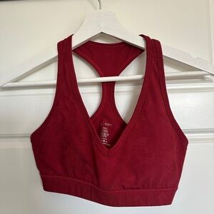 BuffBunny Deep Red Sports Bra